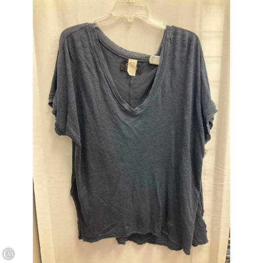 Top Short Sleeve By We The Free In Blue, Size: M