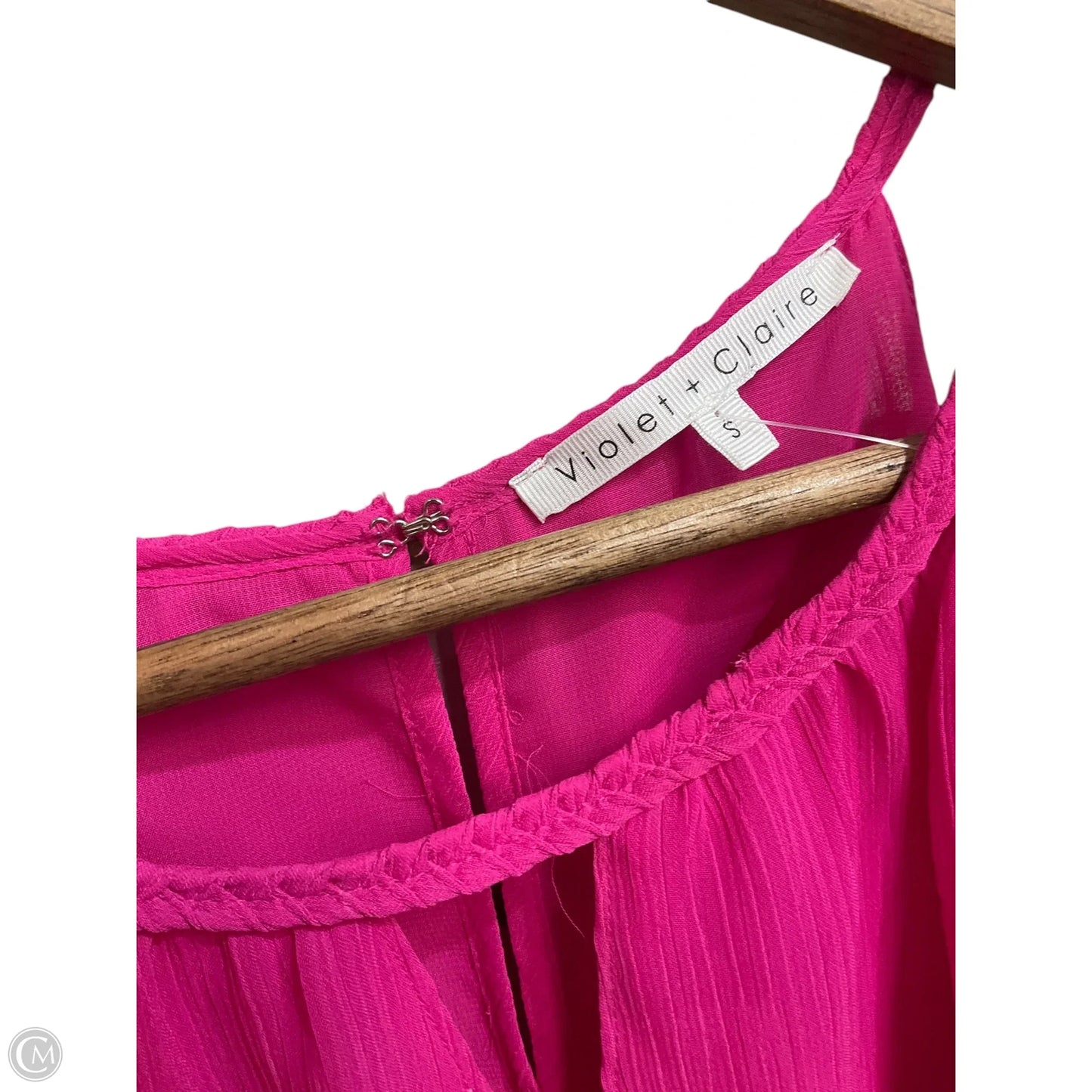 Top Sleeveless By Violet And Claire In Pink, Size: S