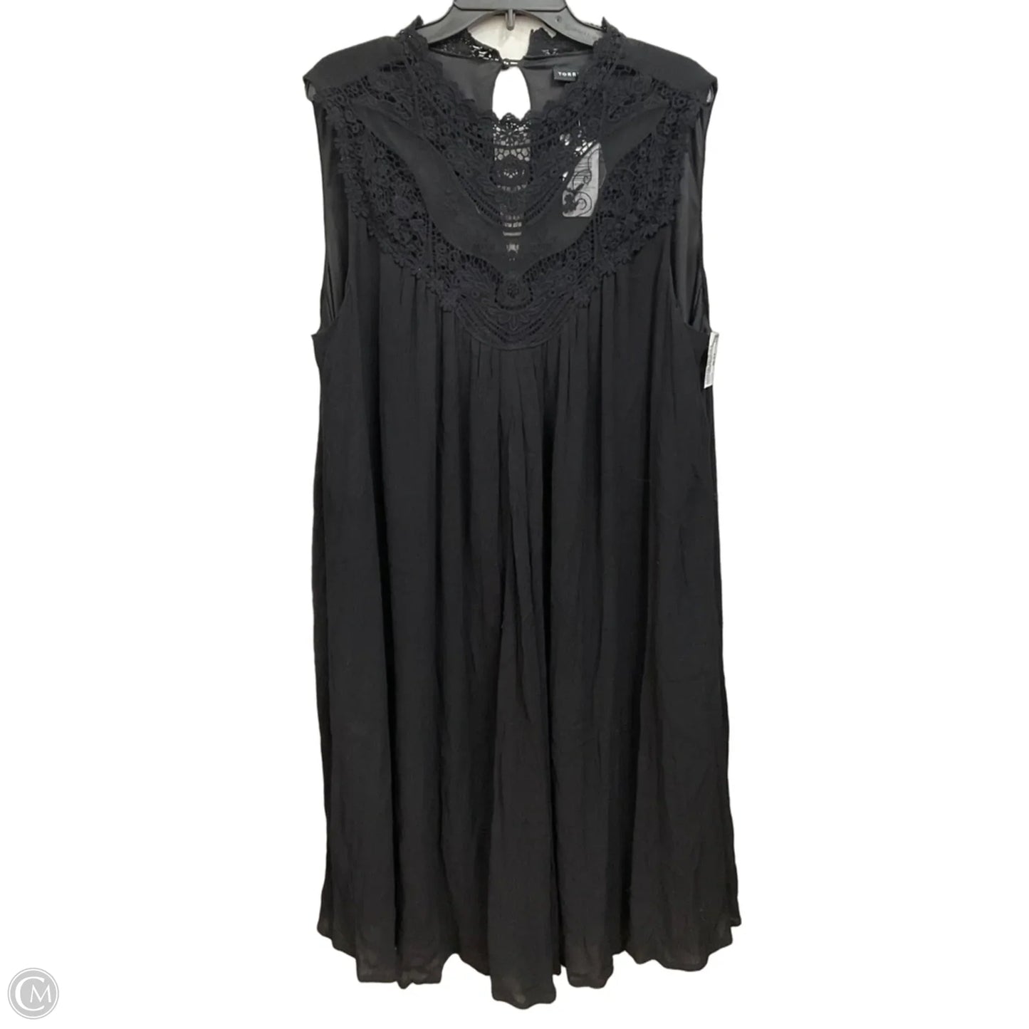 Dress Casual Midi By Torrid In Black, Size: 2x
