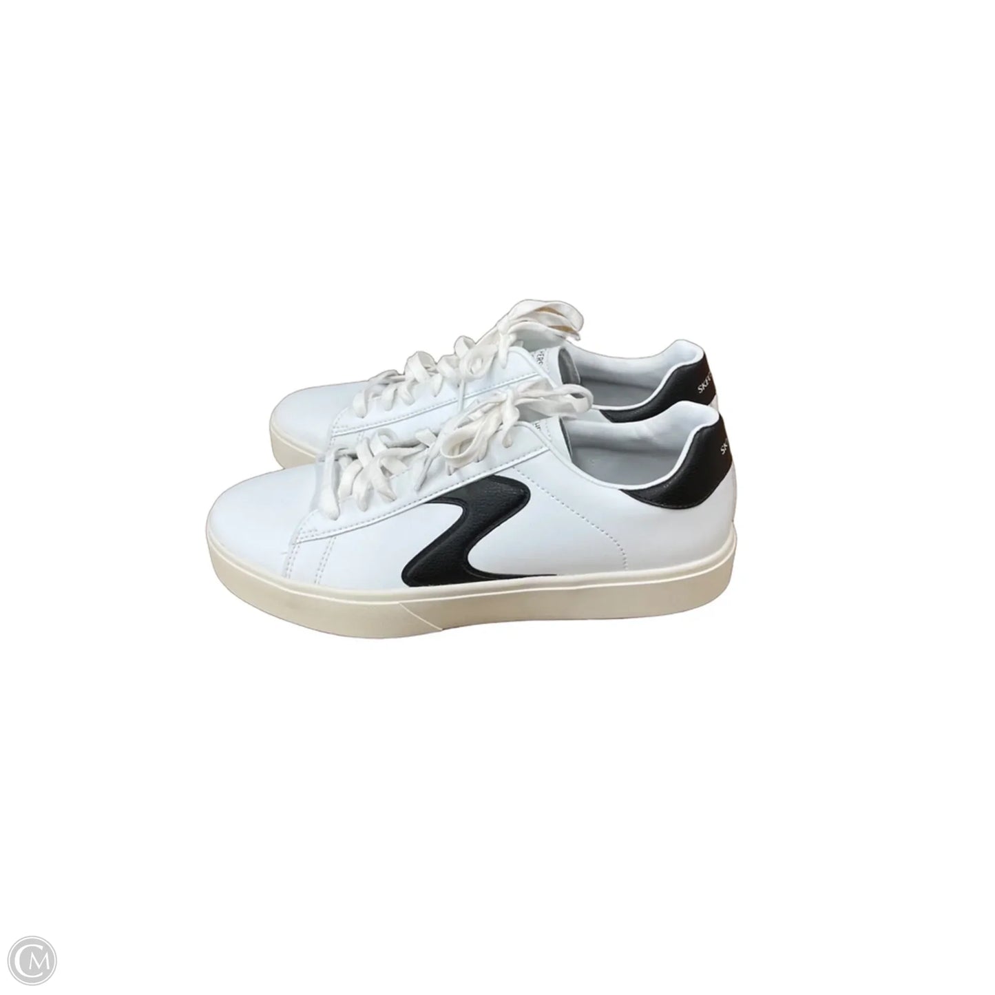 Shoes Sneakers By Skechers In Black & Cream, Size: 11