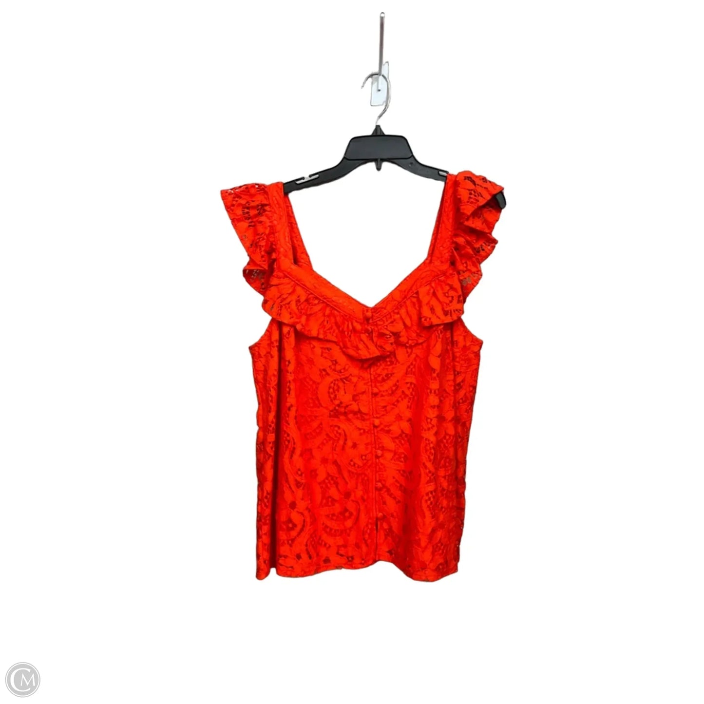 Top Sleeveless By Torrid In Red, Size: 1x