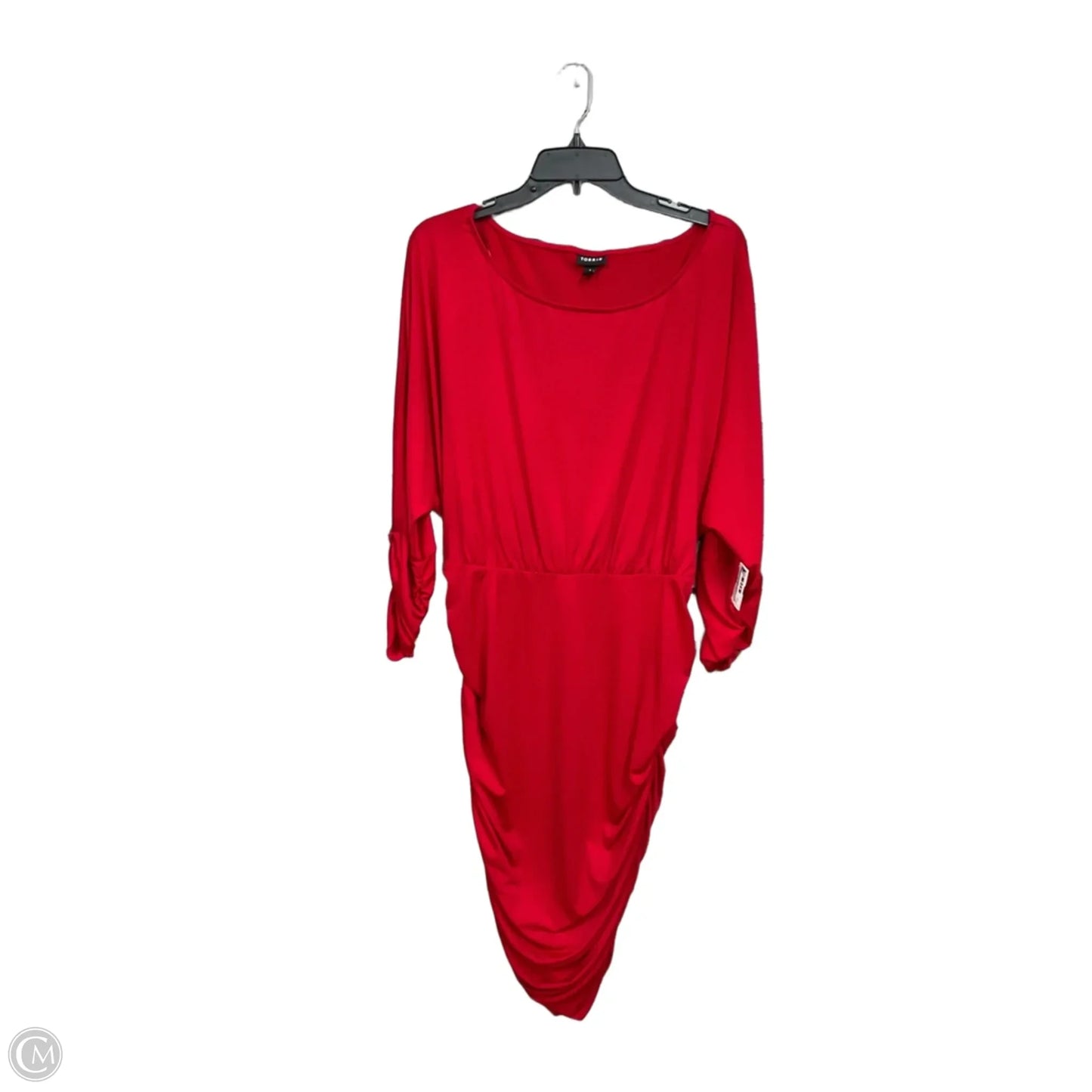 Dress Casual Midi By Torrid In Red, Size: 1x