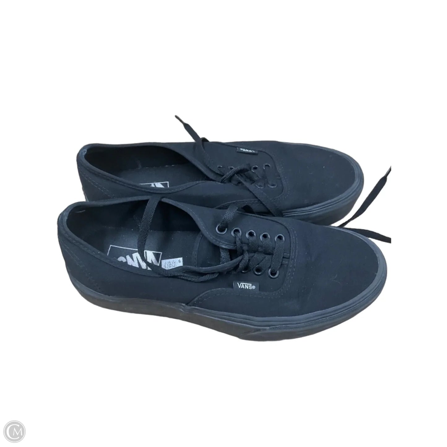 Shoes Sneakers Platform By Vans In Black, Size: 10