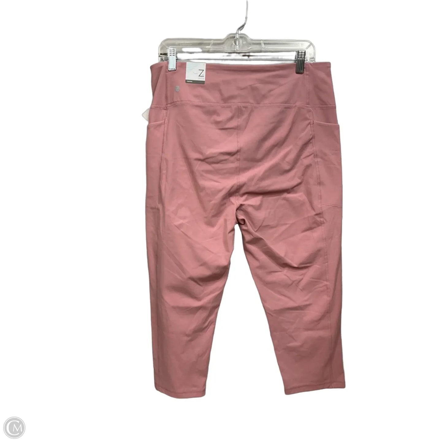 Athletic Leggings By Zella In Pink, Size: Xl