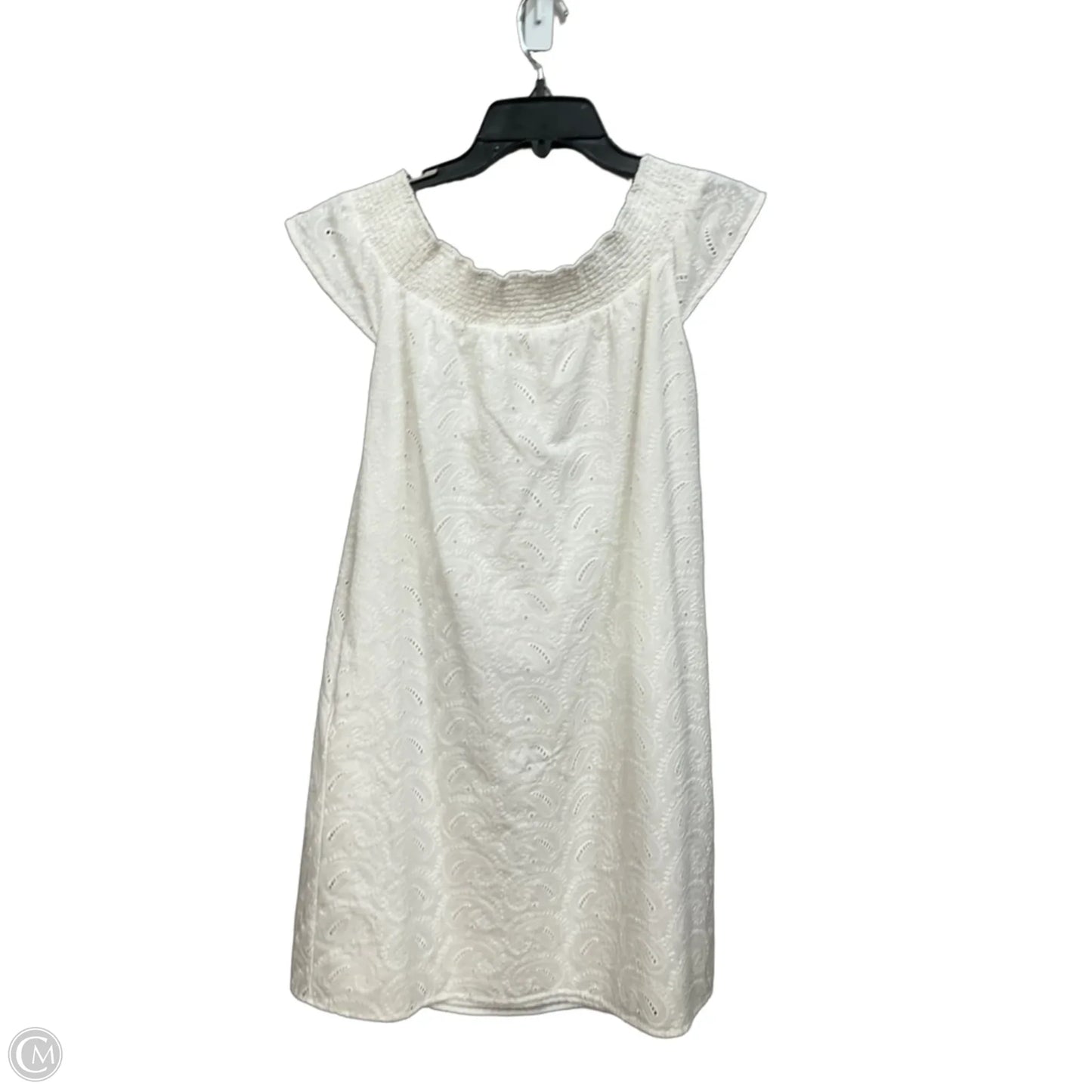 Dress Casual Short By Tommy Hilfiger In White, Size: M