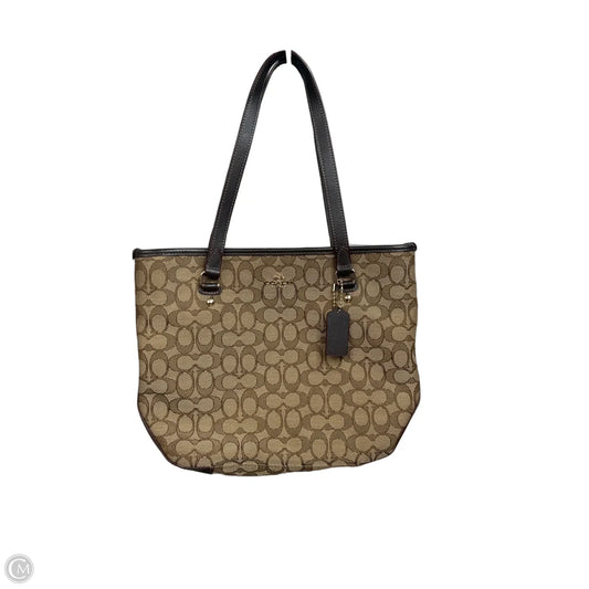 Handbag Designer By Coach, Size: Medium