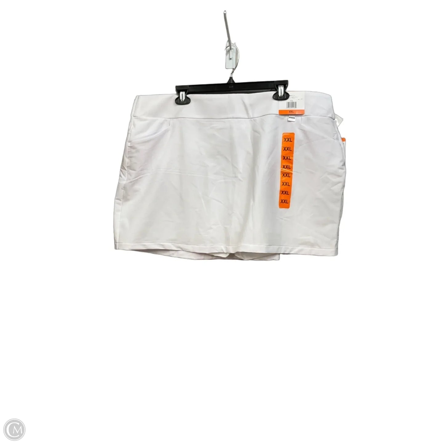 Athletic Skort By Greg Norman In White, Size: Xxl