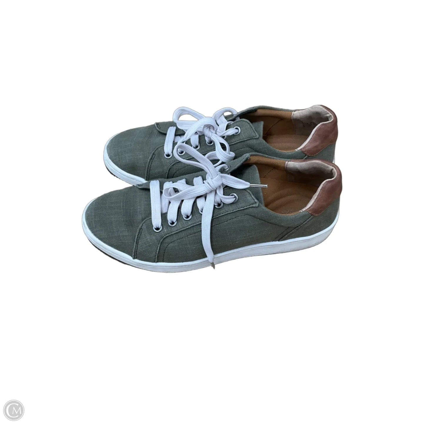Shoes Sneakers By Aetrex In Green, Size: 8.5