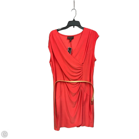 Dress Casual Midi By Dana Buchman In Orange, Size: Xl