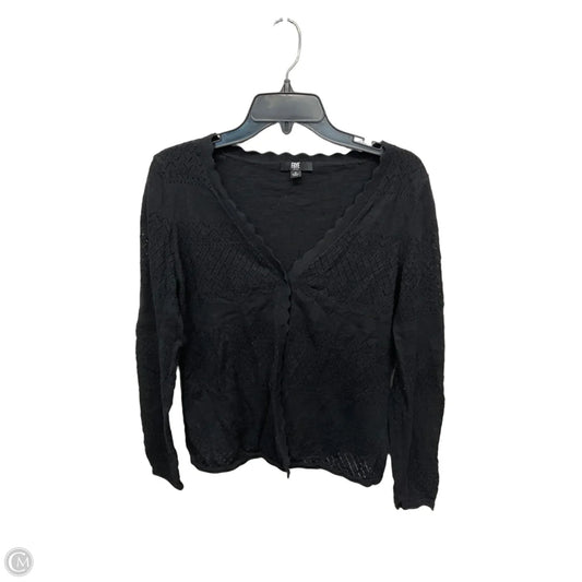 Cardigan Designer By Frye In Black, Size: M