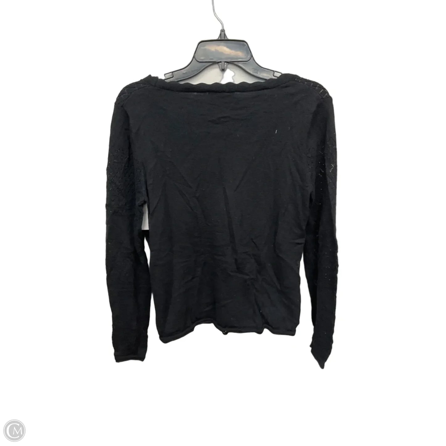 Cardigan Designer By Frye In Black, Size: M