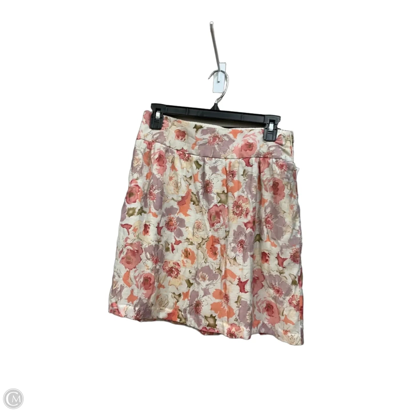 Skirt Mini & Short By Maurices In Floral Print, Size: 4