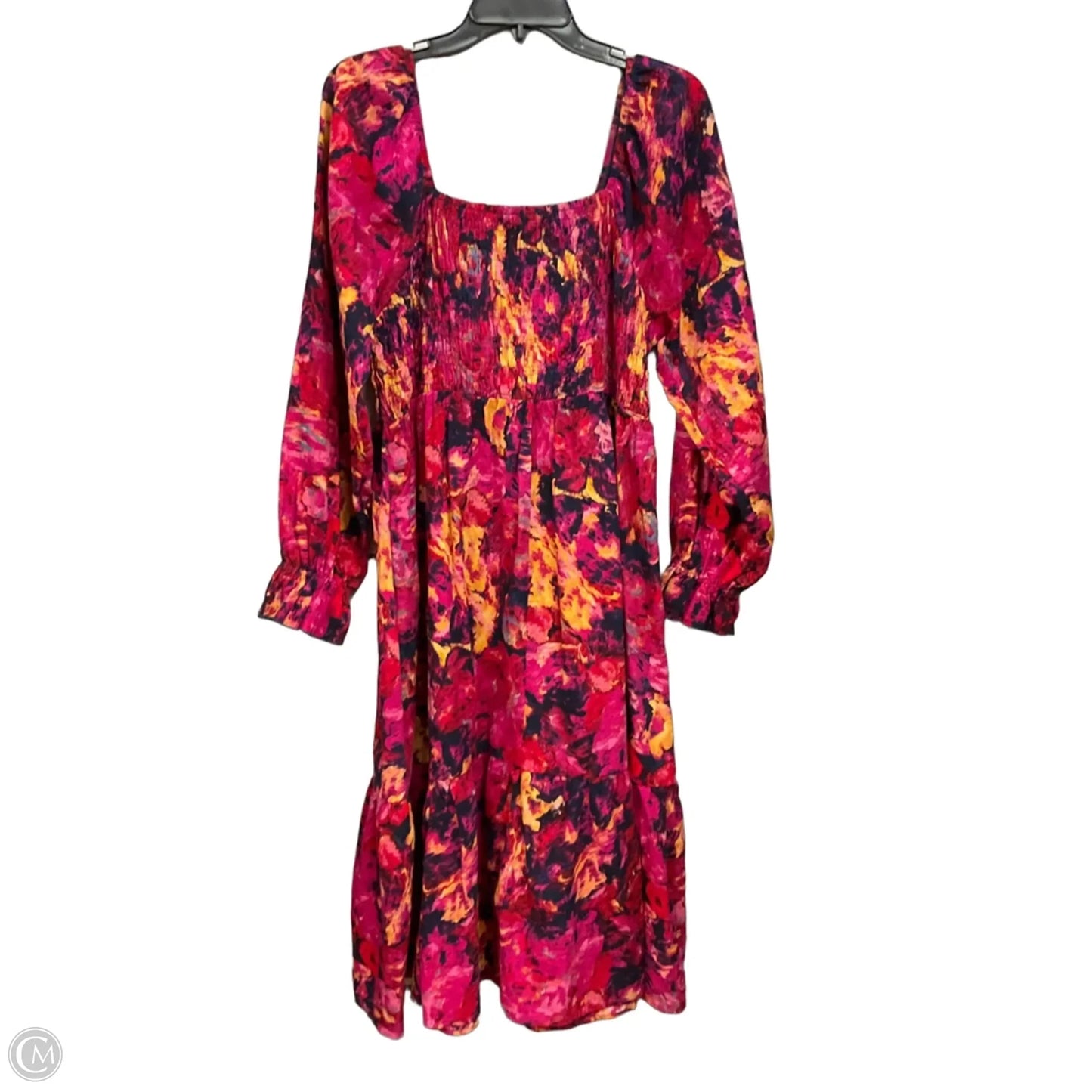 Dress Casual Short By Terra & Sky In Pink, Size: 12