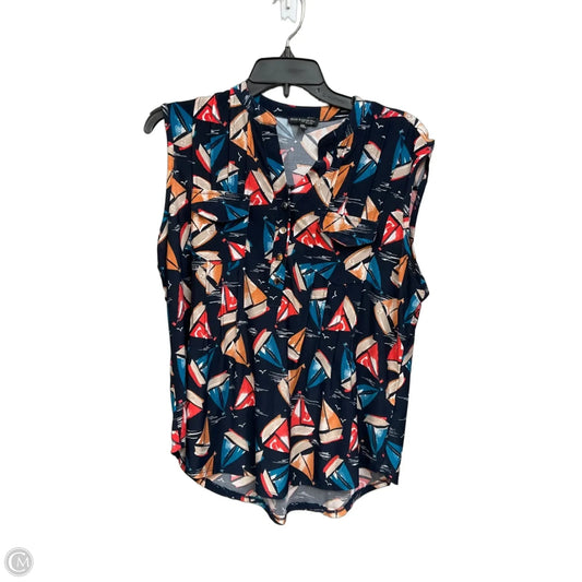 Top Sleeveless By Clothes Mentor In Multi-colored, Size: Xlp
