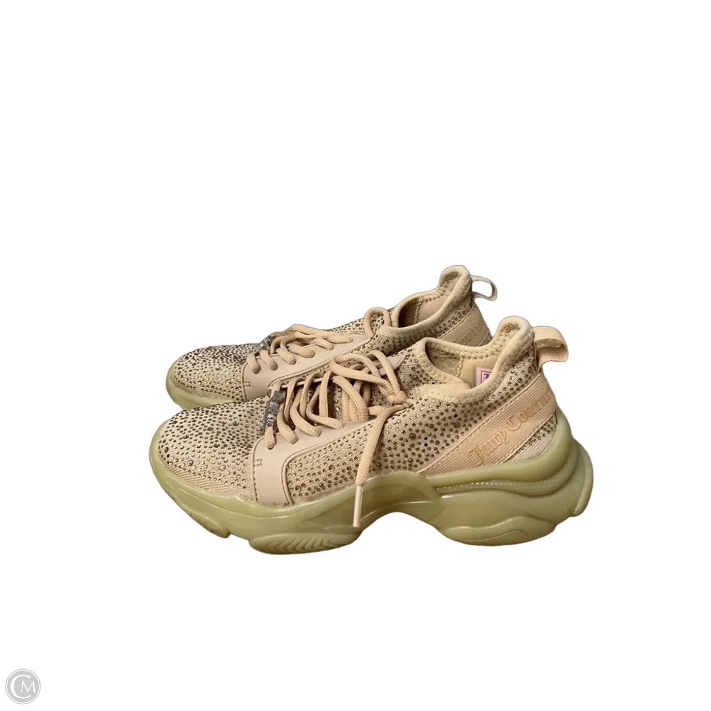 Shoes Sneakers By Juicy Couture In Tan, Size: 7