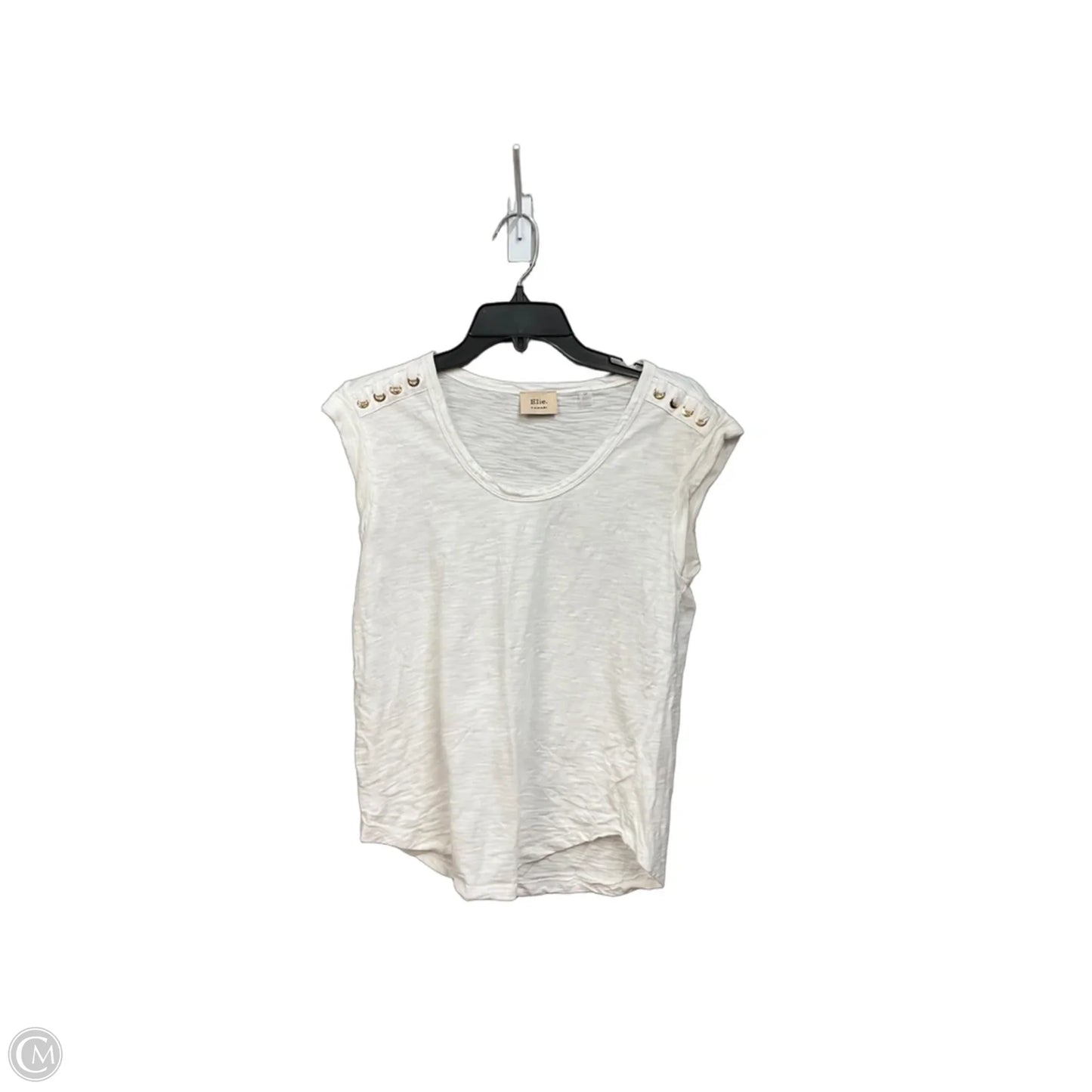 Top Sleeveless By Elie Tahari In White, Size: Sp