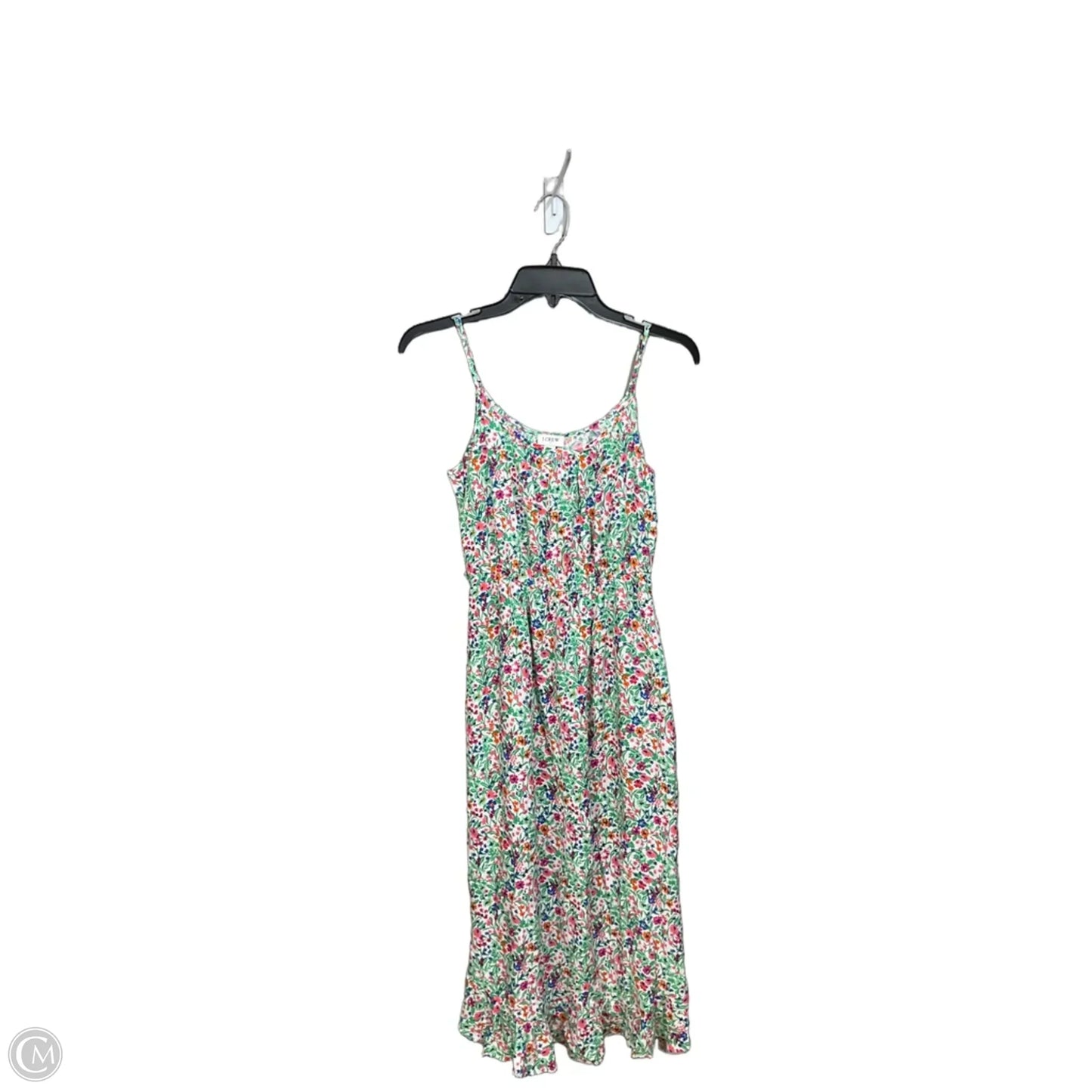 Dress Casual Maxi By J. Crew In Green, Size: Xs