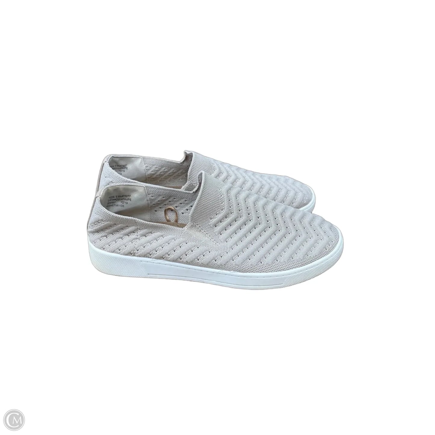 Shoes Sneakers By Sonoma In Tan, Size: 8