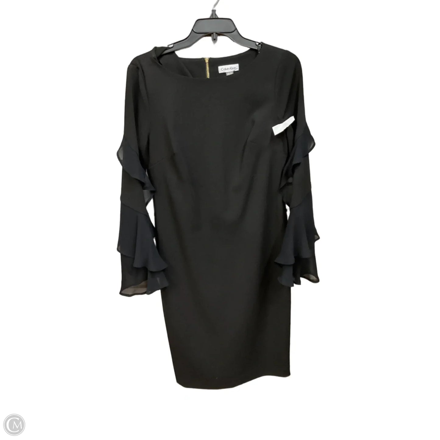 Dress Casual Short By Calvin Klein In Black, Size: M