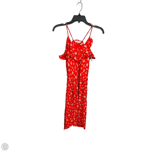 Dress Casual Short By Rebecca Taylor In Red, Size: Xs