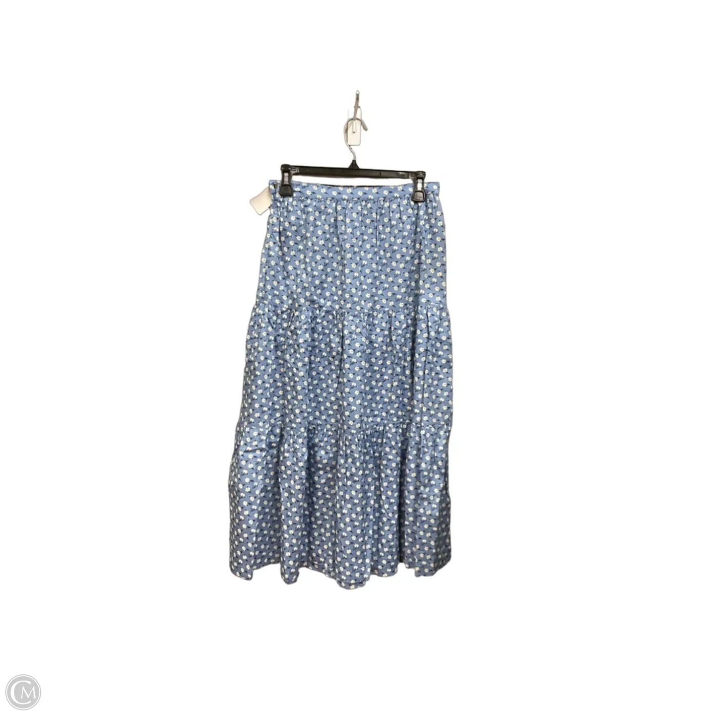 Skirt Maxi By Clothes Mentor In Blue, Size: 4
