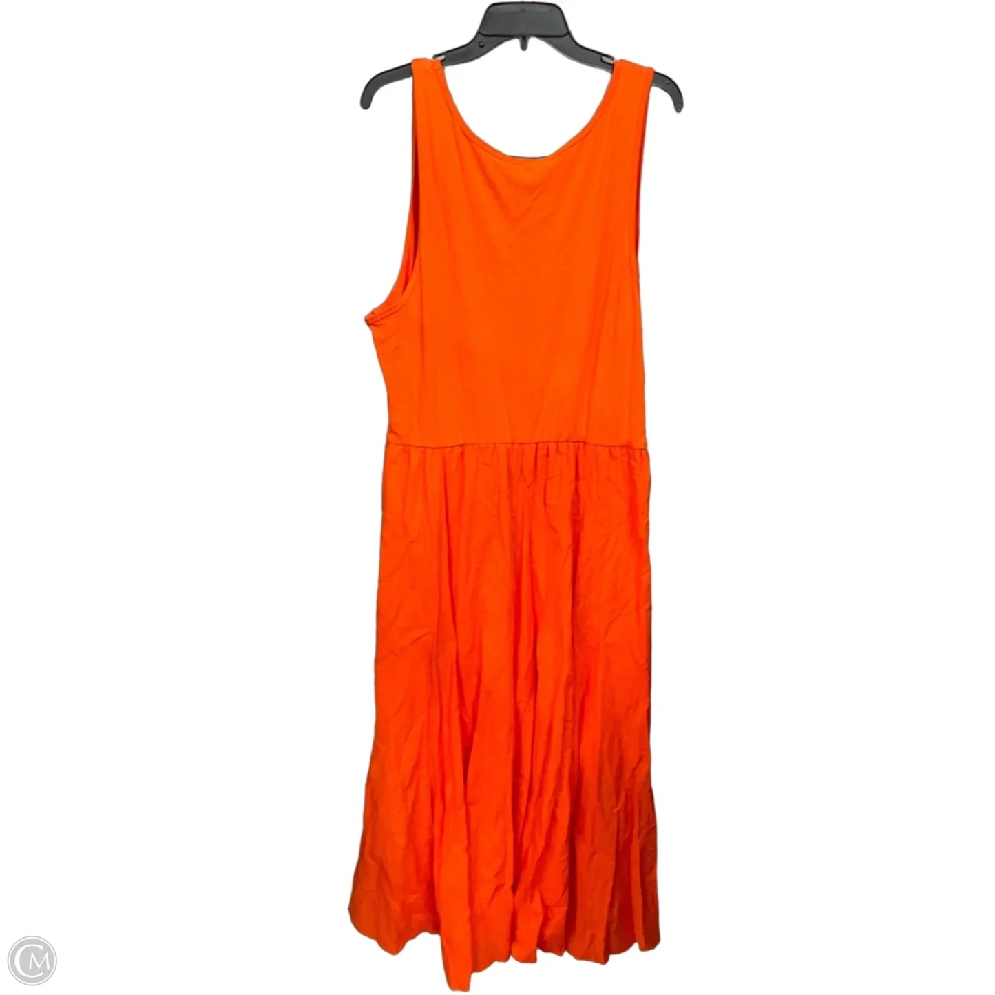 Dress Casual Maxi By Ashley Stewart In Orange, Size: 2x