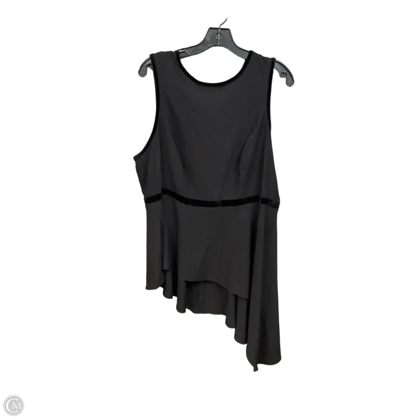 Top Sleeveless By Torrid In Black, Size: 2x