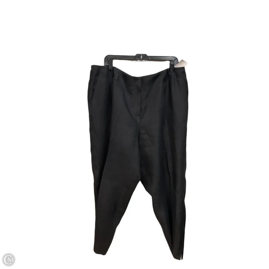 Pants Dress By Talbots In Black, Size: 18