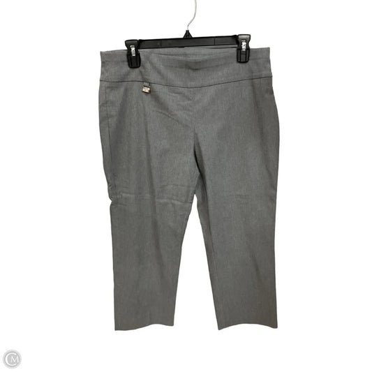 Capris By Alfani In Grey, Size: 12p