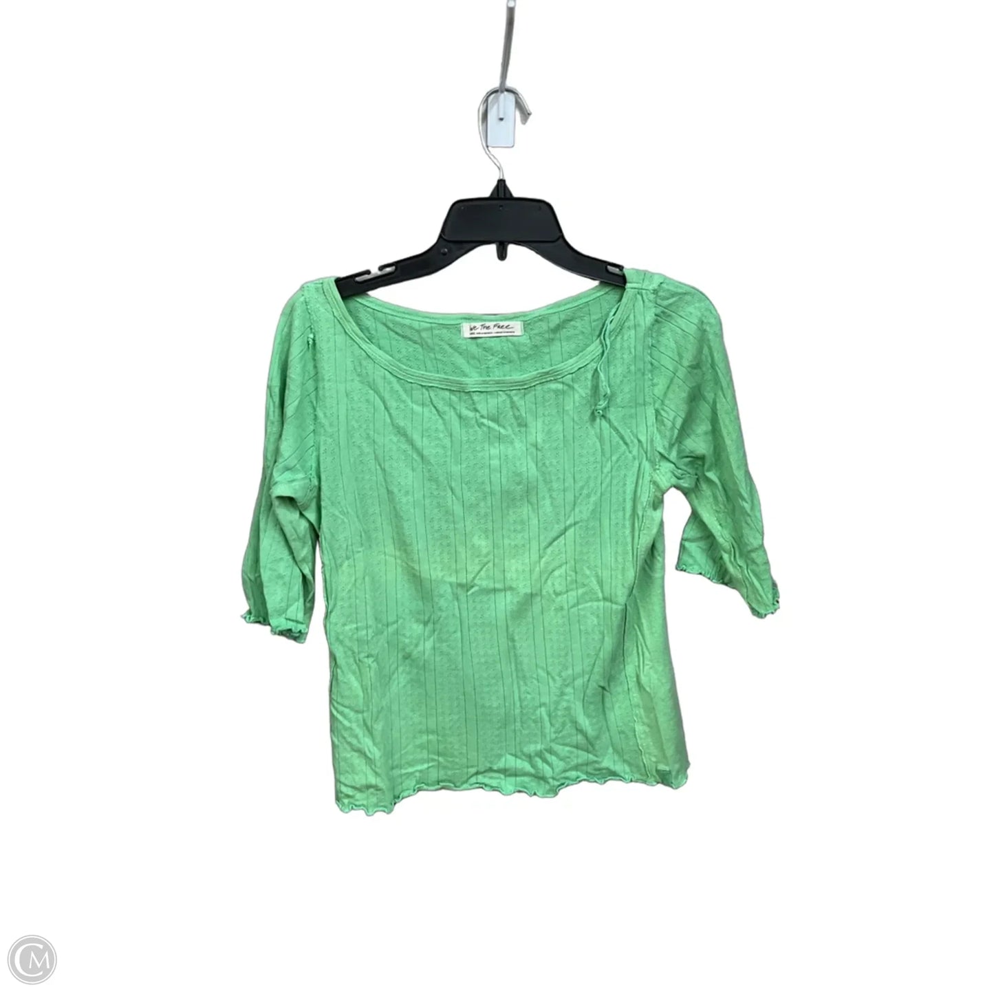 Top Short Sleeve By We The Free In Green, Size: L