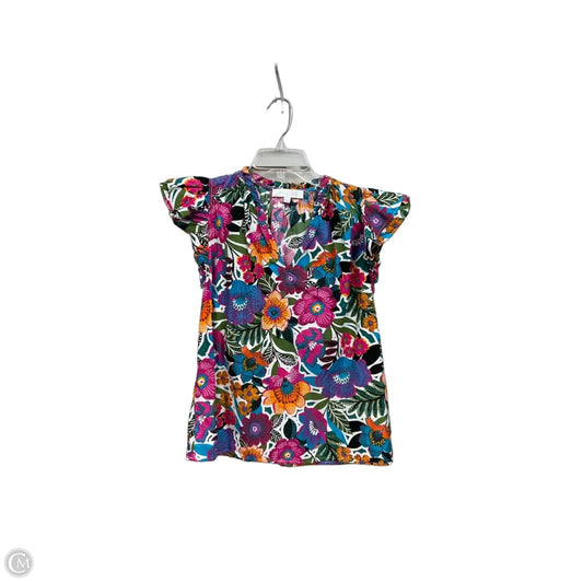 Blouse Sleeveless By Sugar Lips In Multi-colored, Size: S