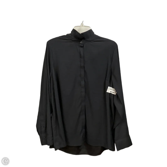 Blouse Long Sleeve By Torrid In Black, Size: 3x