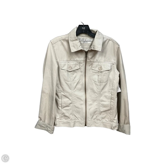 Jacket Other By Tommy Hilfiger In Tan, Size: L