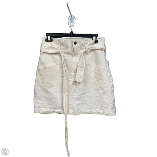 Skirt Mini & Short By Universal Thread In White, Size: M
