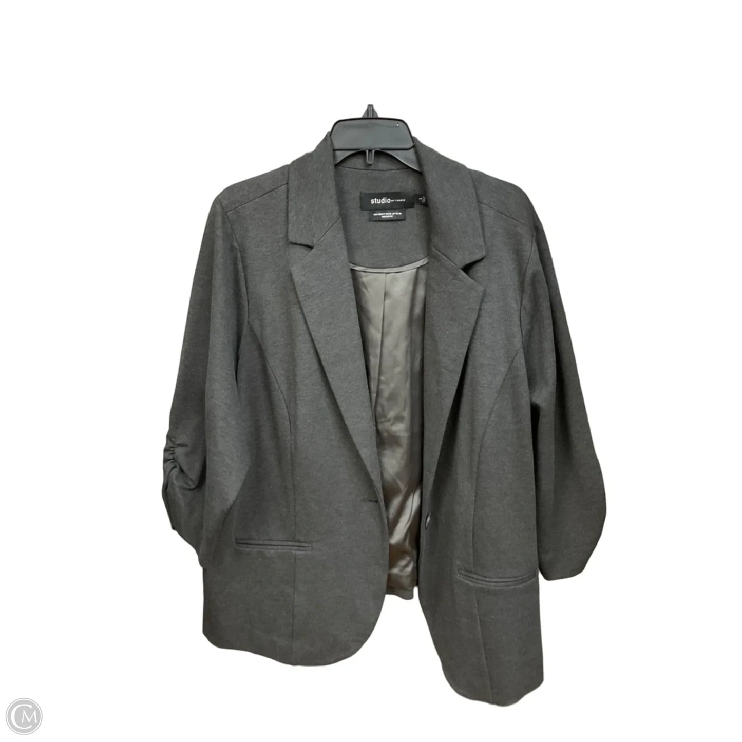 Blazer By Torrid In Grey, Size: 3x