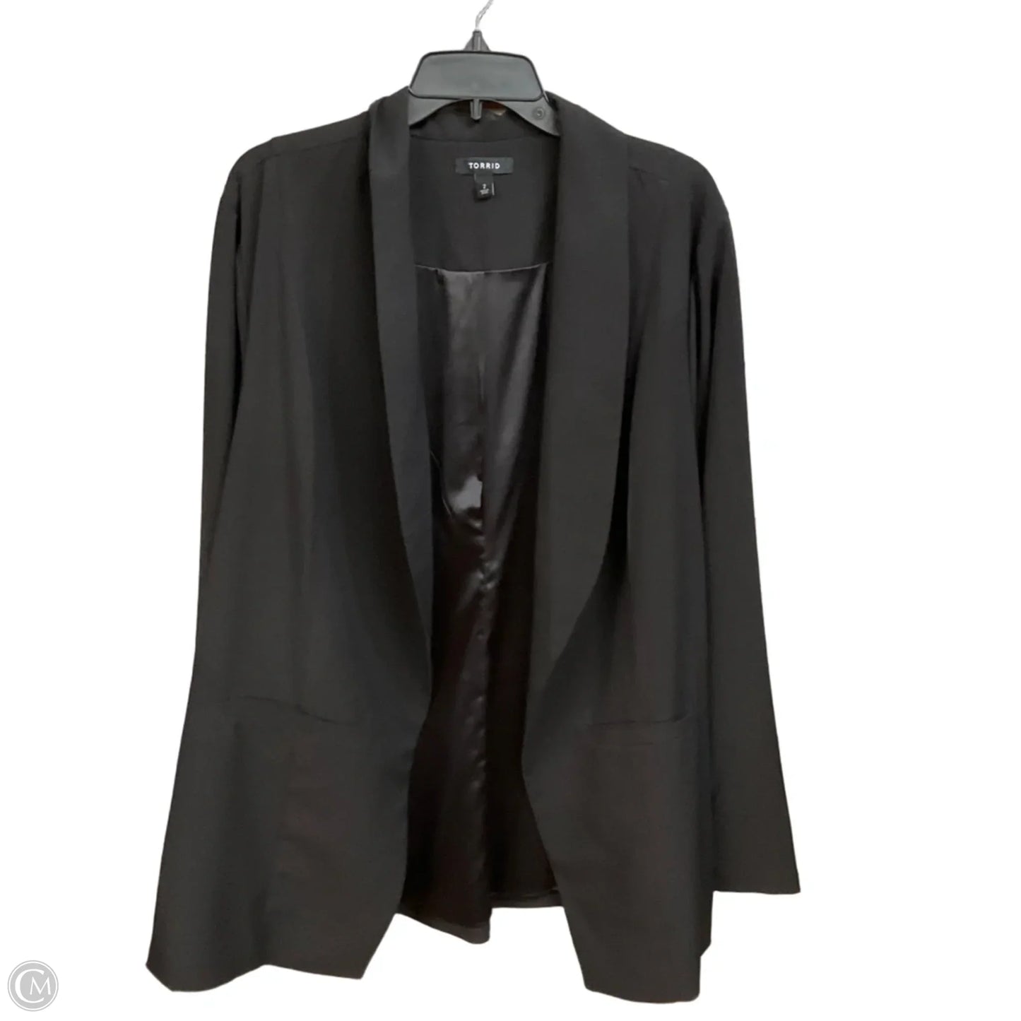 Blazer By Torrid In Black, Size: 2x
