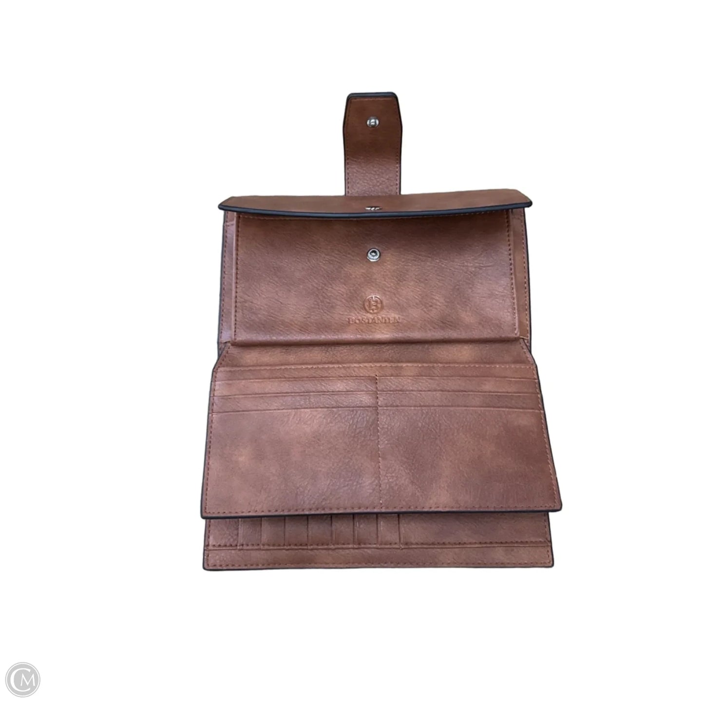 Wallet Leather By Clothes Mentor, Size: Large