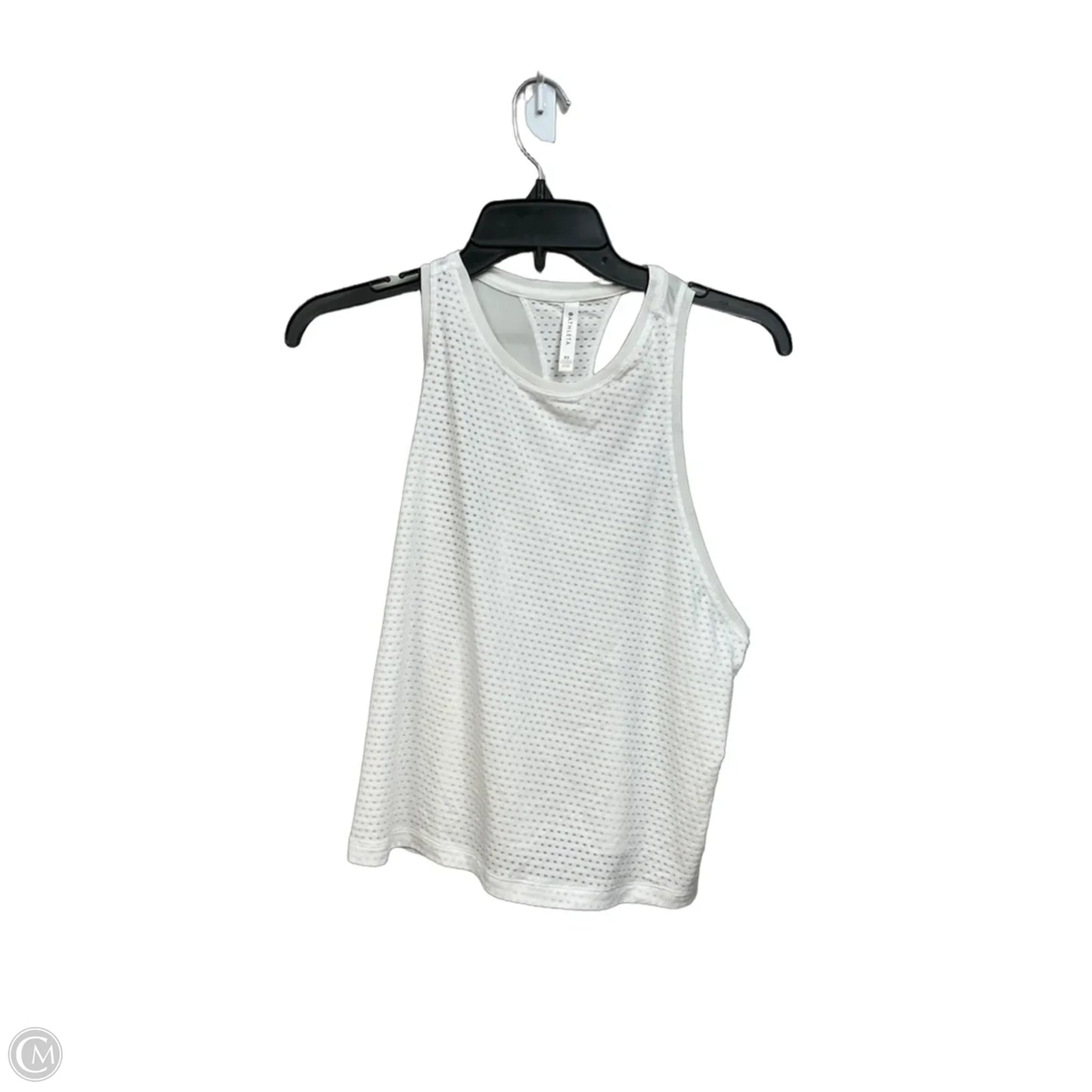 Athletic Tank Top By Athleta In White, Size: Xs