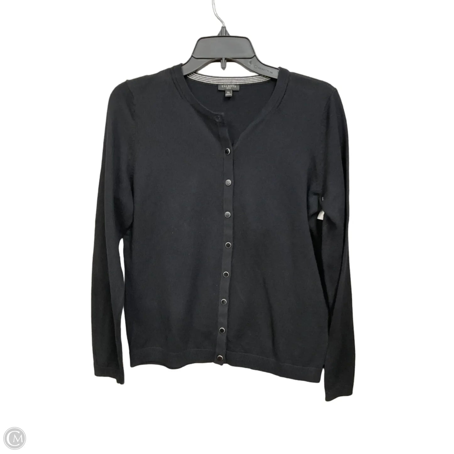 Cardigan By Talbots In Black, Size: Mp
