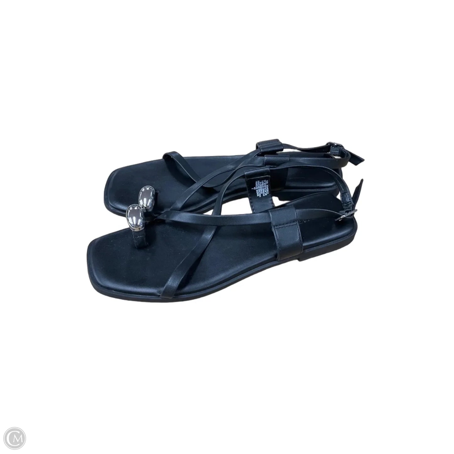 Sandals Flats By Old Navy In Black, Size: 7