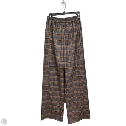 Pants Lounge By Corey Lynn Calter In Plaid Pattern, Size: 4