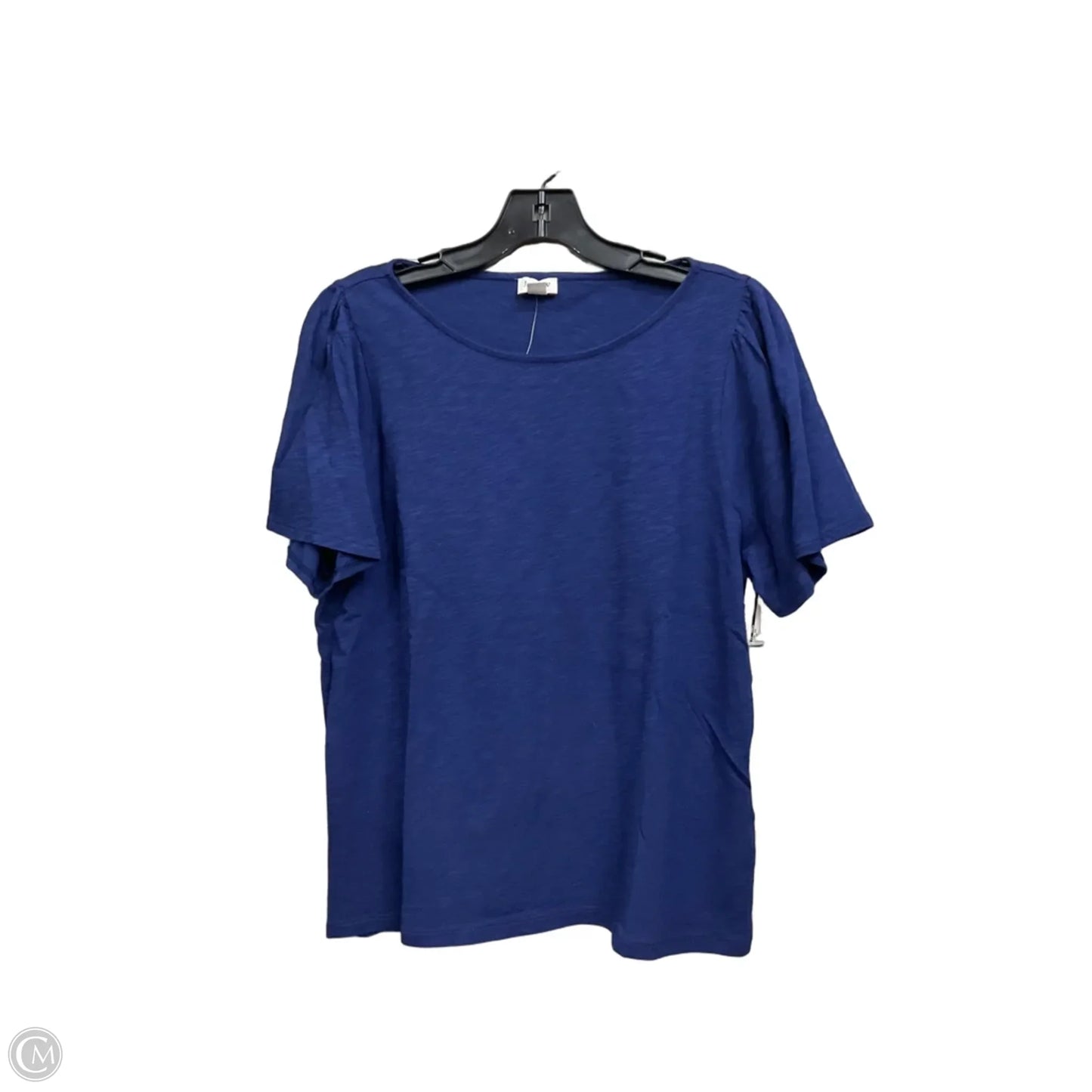Top Short Sleeve By J. Crew In Blue, Size: M