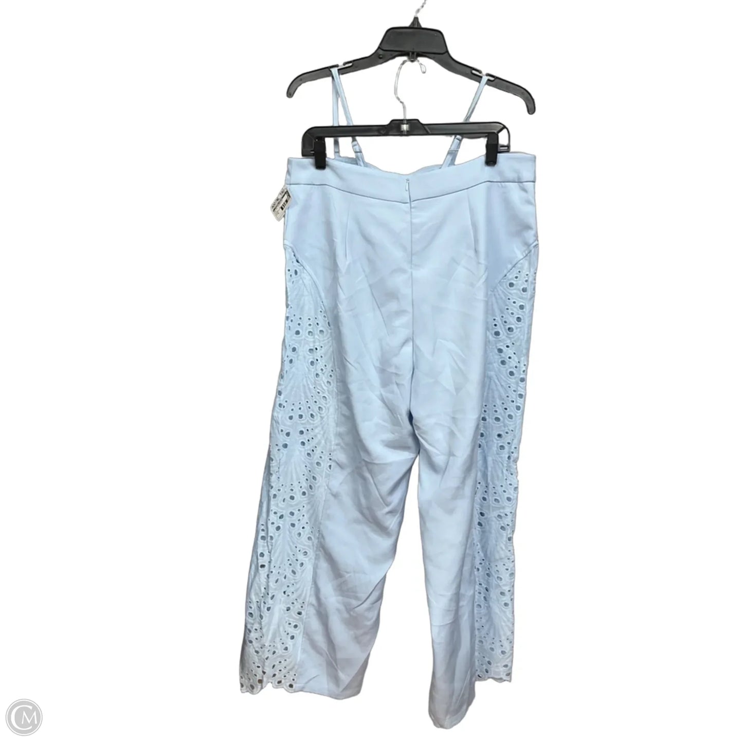 Top 2pc Sleeveless By Clothes Mentor In Blue, Size: Xl