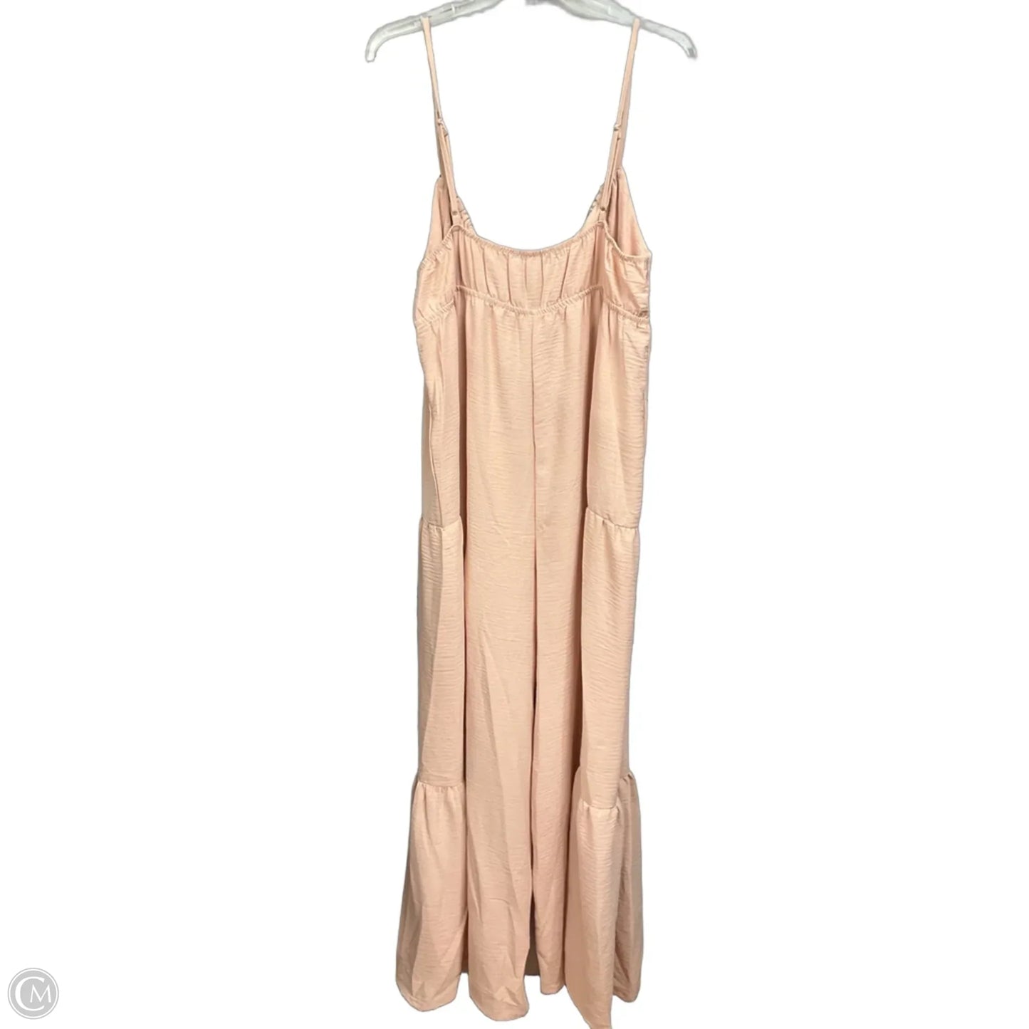 Jumpsuit By Clothes Mentor In Tan, Size: Xl