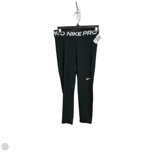 Athletic Leggings By Nike Apparel In Black, Size: S