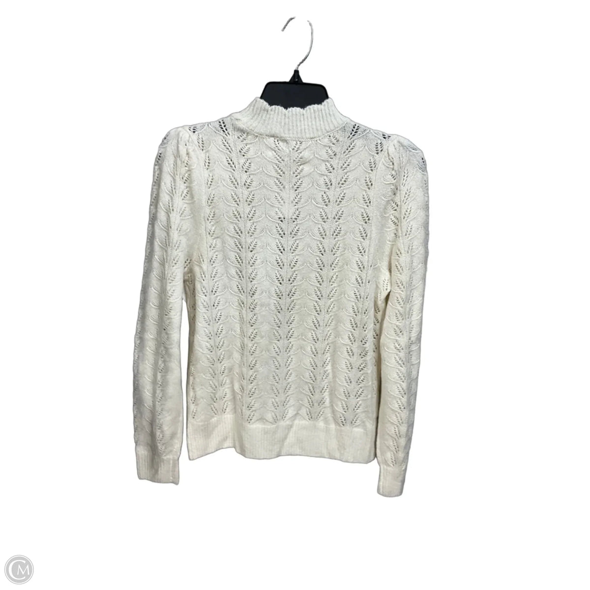Sweater By Loft In Cream, Size: S