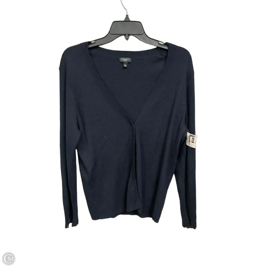 Cardigan By Talbots In Navy, Size: Xl
