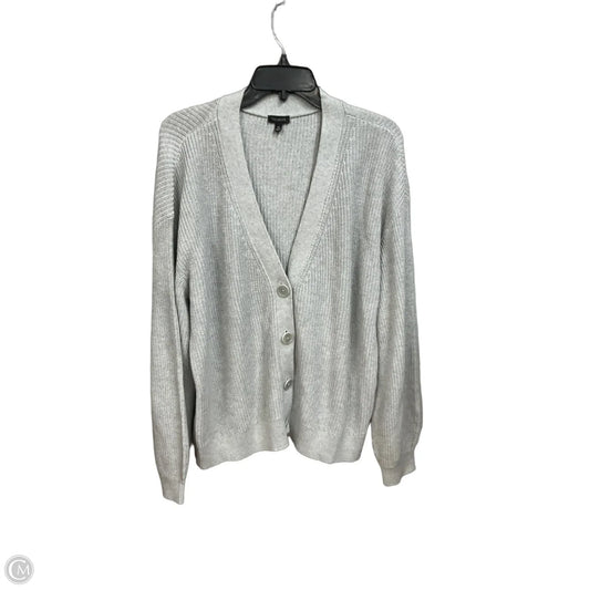 Cardigan By Talbots In Grey, Size: Xl