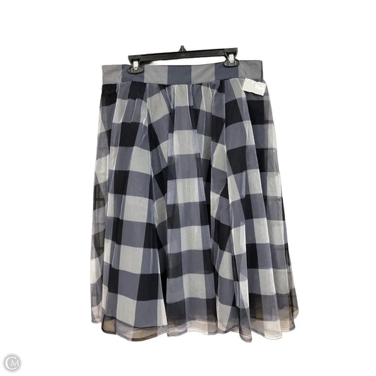 Skirt Maxi By New York And Co In Grey, Size: 14