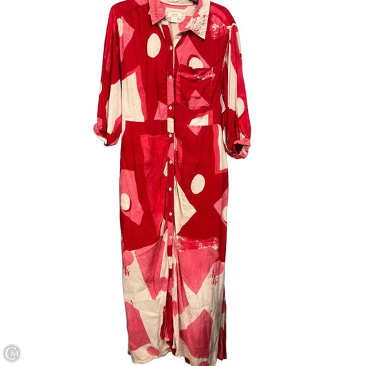 Dress Casual Maxi By Maeve In Pink, Size: M